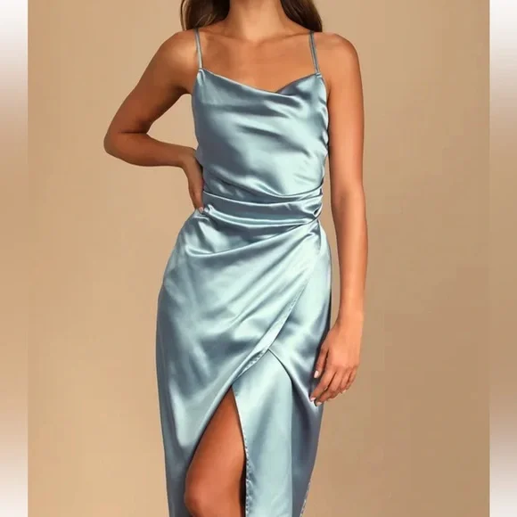 blue vs gold dress Royal Blue Gold Beaded Side Slit Mermaid Long Evening Prom Dresses, 17 –  SposaDresses